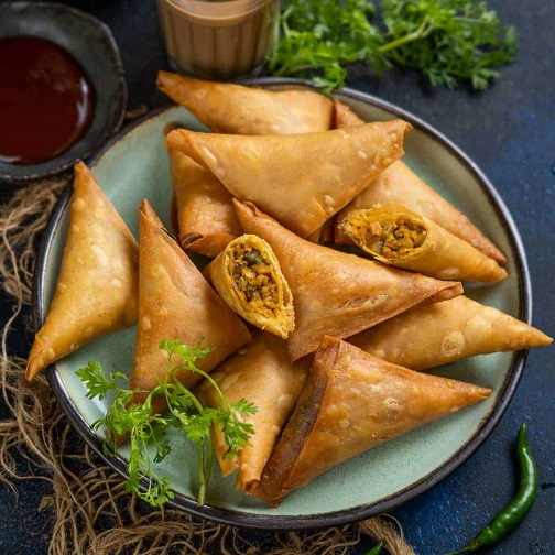 Lamb samosa