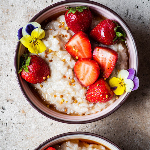 Vegan Coconut Rice Pudding